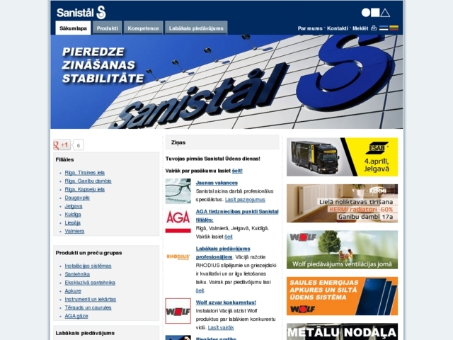 Sanistal, SIA